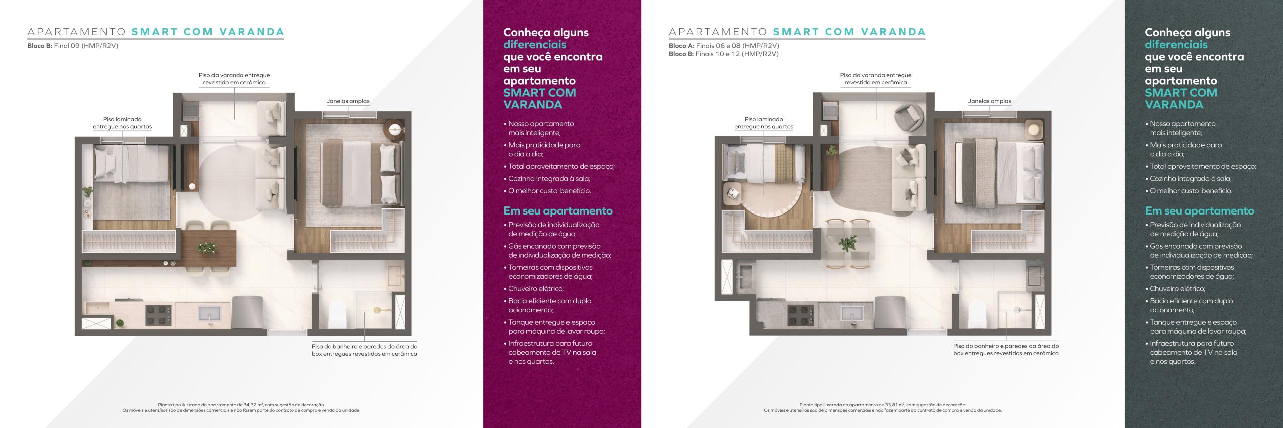 Smart com Varanda