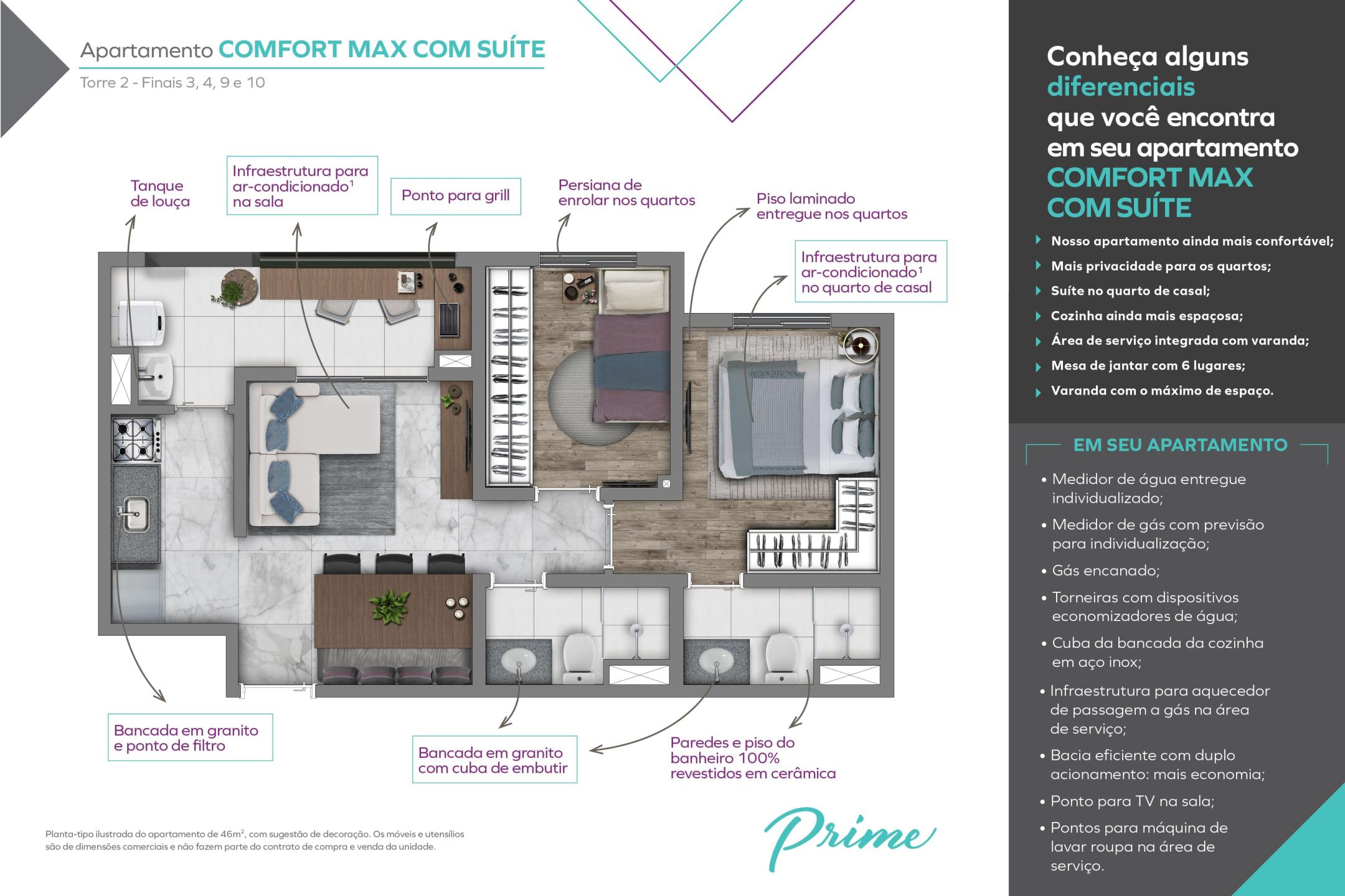 Comfort Max Plus Com Suíte