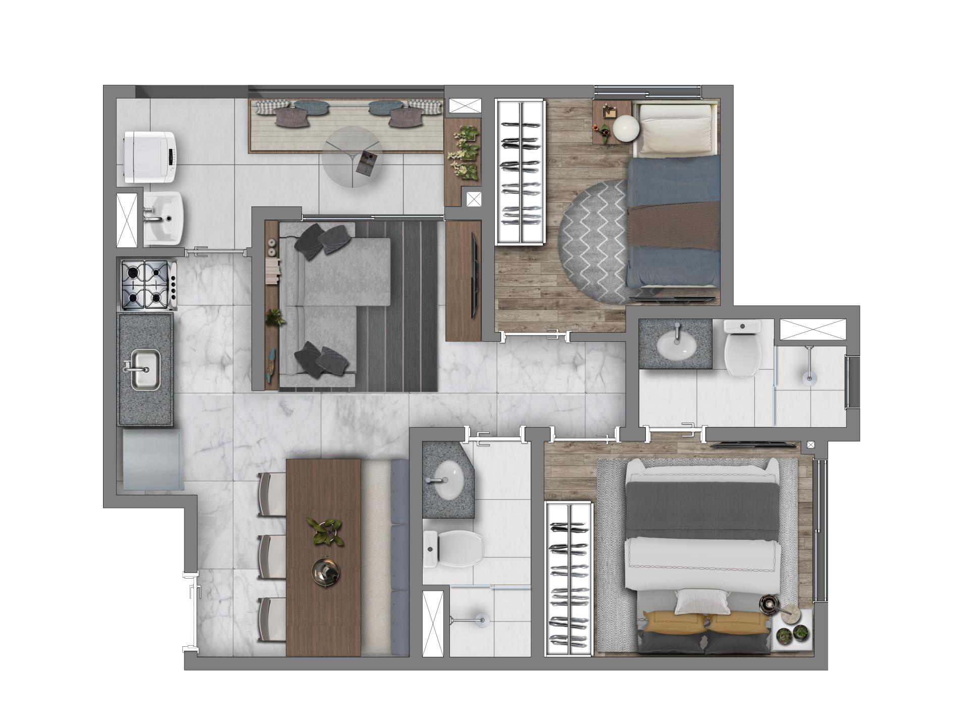 Comfort Max Plus com Suíte