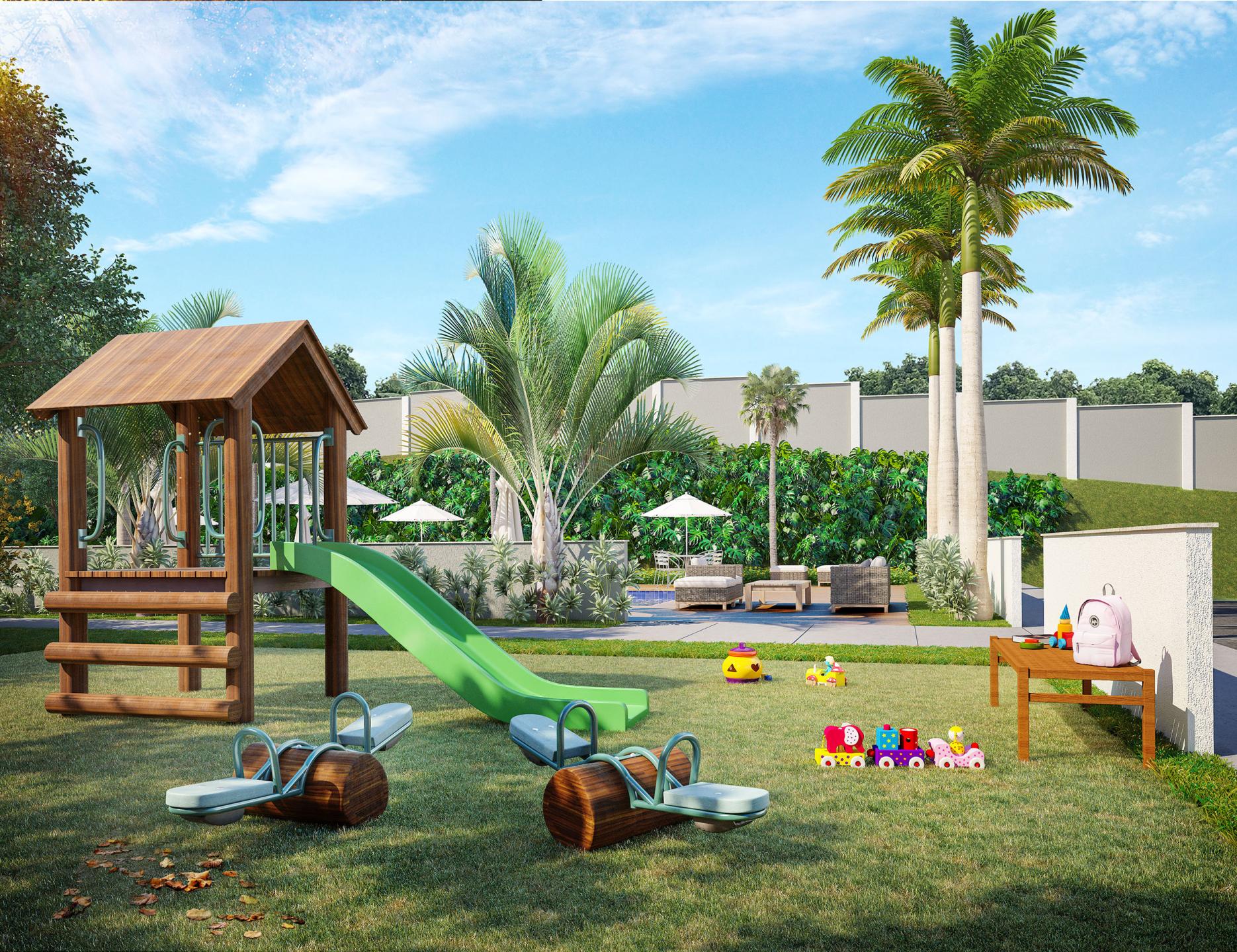 Ilustração Artística do Playground
