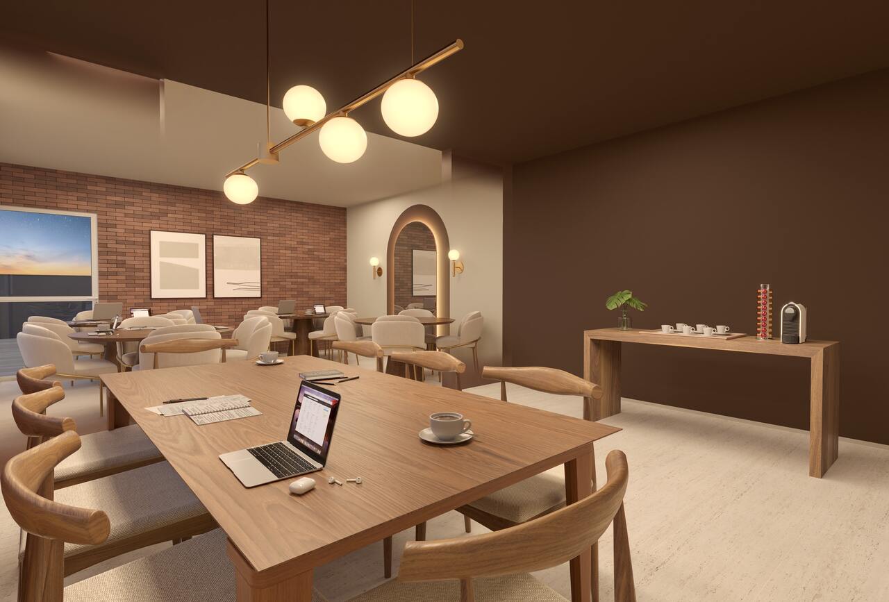 Salão de festas coworking