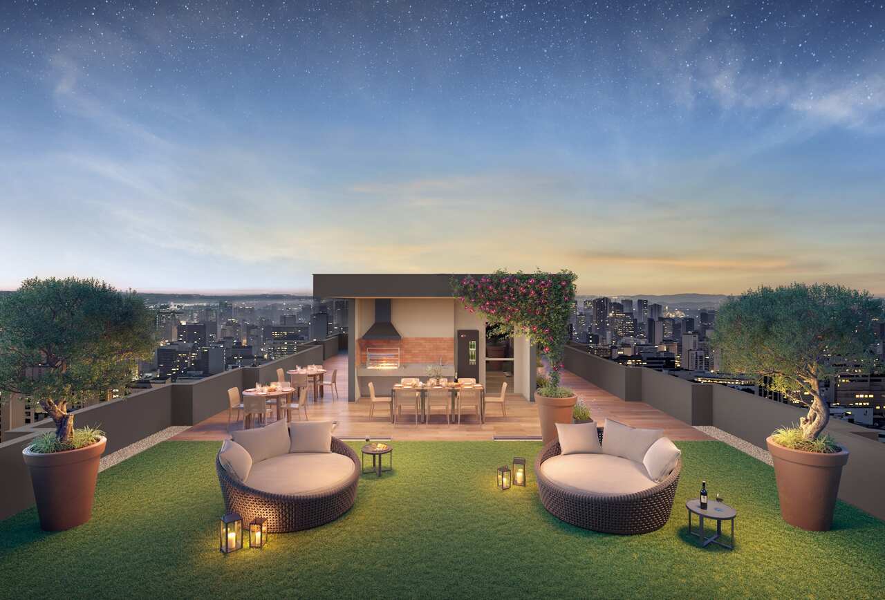 Loungr rooftop e churrasqueira