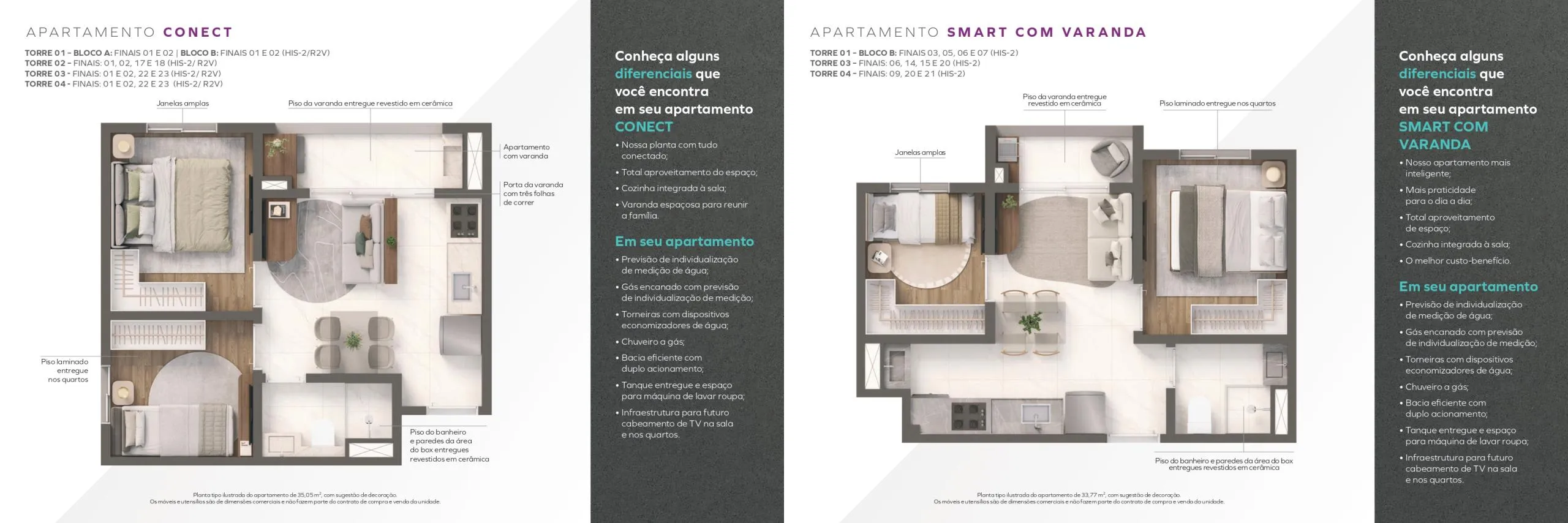 Conect - Smart com Varanda