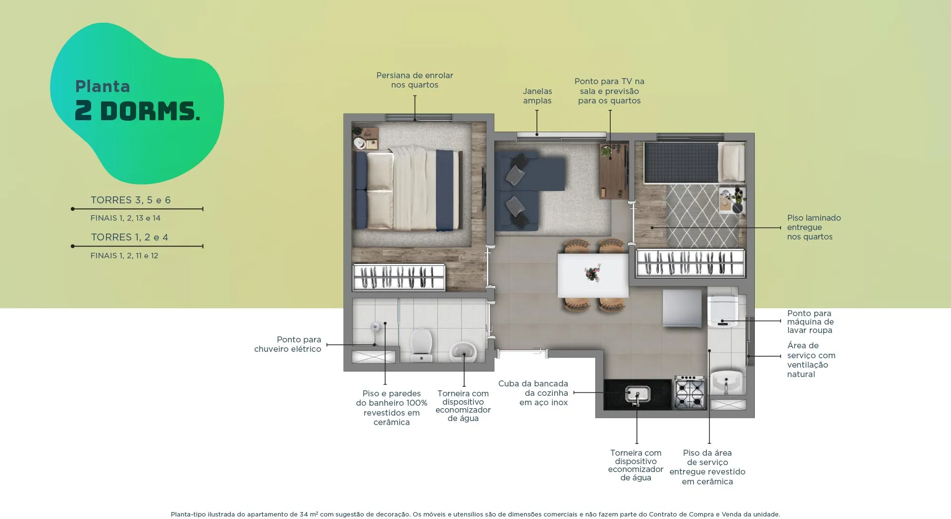 2 Dorm.