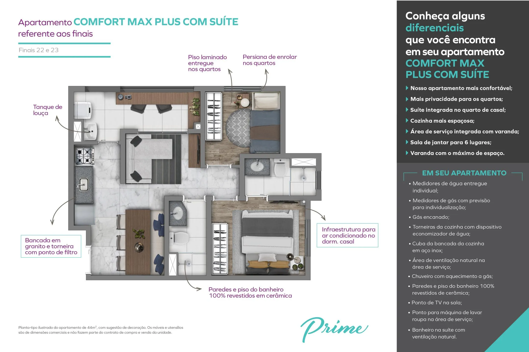 COMFORT MAX PLUS COM SUÍTE