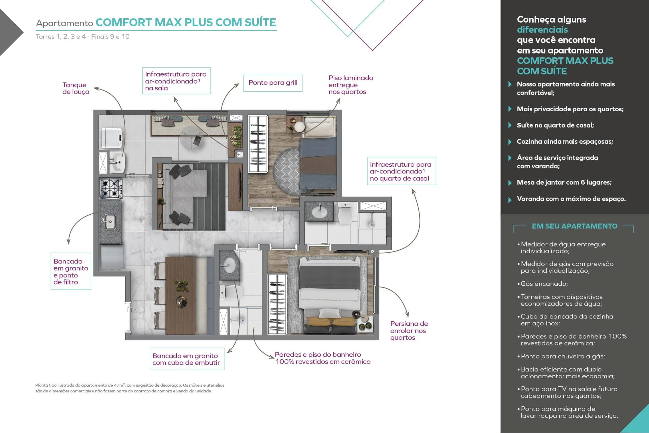Comfort Max Plus com Suíte